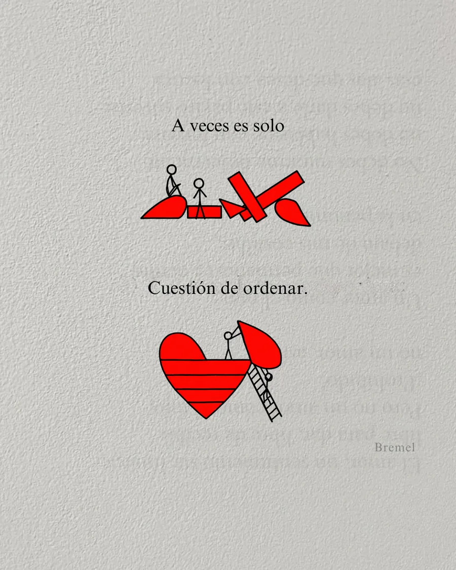 A veces es solo cuestión de ordenar.