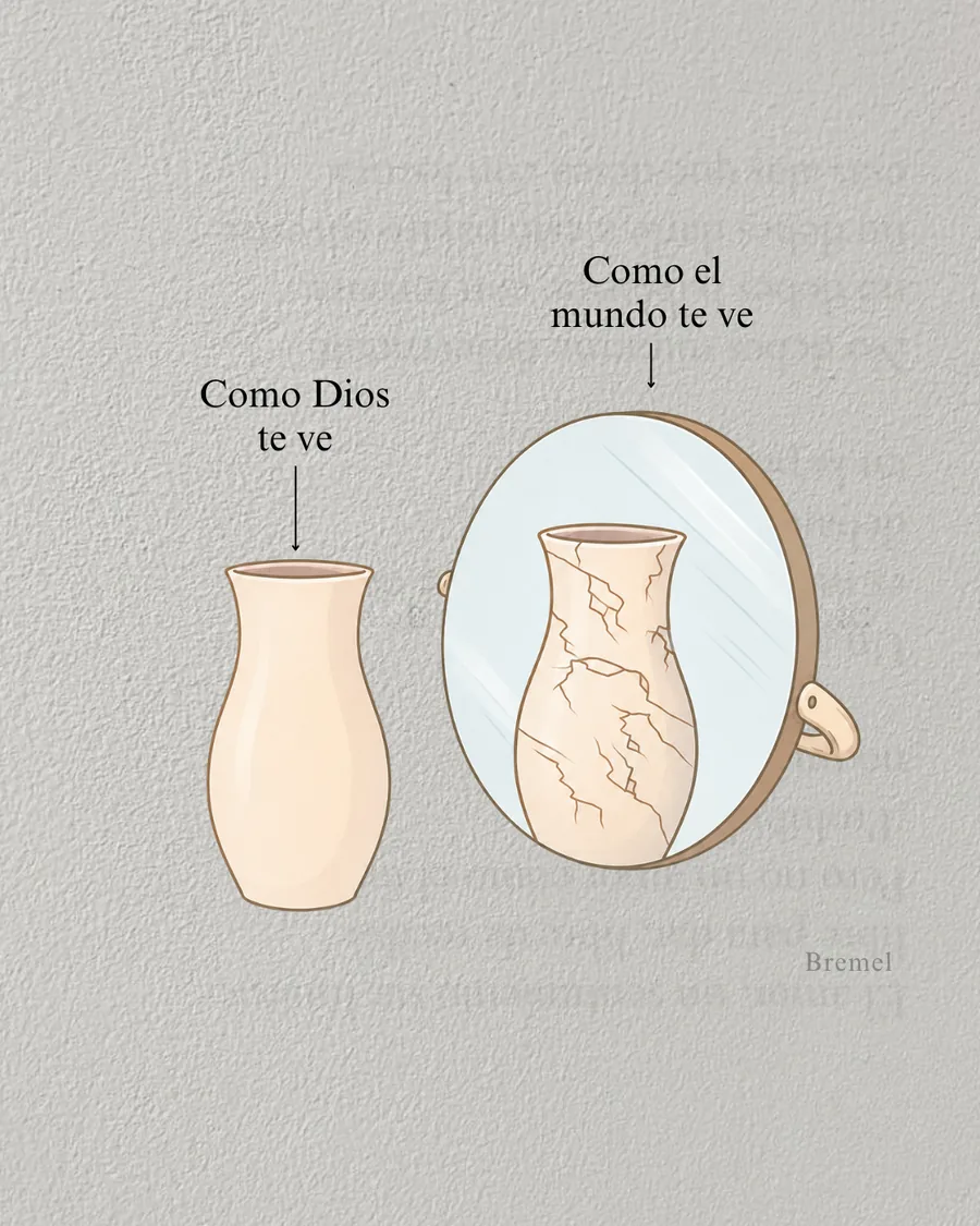 Como Dios te ve, y como el mundo te ve.